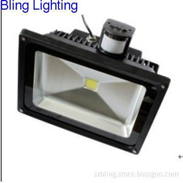 HOT selling 50W inductive floodlight,work with PIR sensor ,Competitive